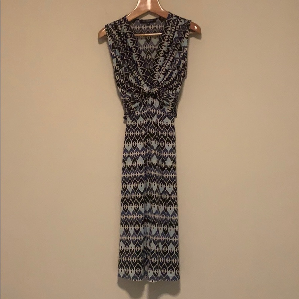 Isle Jacobsen sleeveless dress, blue, Scandi